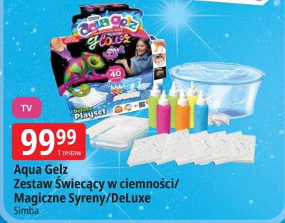 Aqua Gelz Zestaw Świecący w ciemności/Magiczne Syreny/DeLuxe Simba promocja w Leclerc