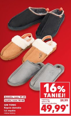 Kapcie męskie promocja w Kaufland