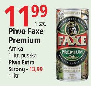Piwo FAXE EXTRA STRONG promocja