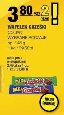 Wafelek Grześki Colian promocja w SPAR