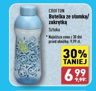 Butelka ze słomką Crofton promocja