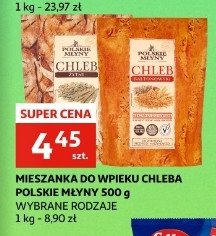 Mieszanka do wypieku chleba pszenno-żytniego ze słonecznikiem Polskie młyny promocja