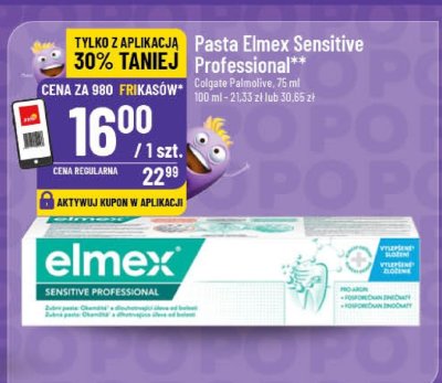 Pasta Elmex Sensitive Professional promocja w POLOmarket