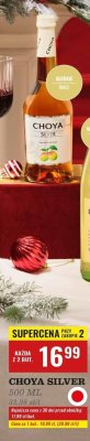 Wino CHOYA SILVER promocja w Biedronka