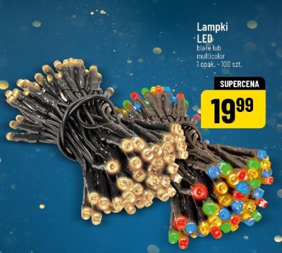 Lampki LED multicolor promocja w POLOmarket