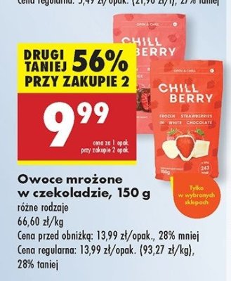 Malina mrożona Chill berry promocja