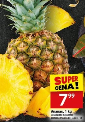 Ananas, 1 kg promocja w Twój Market