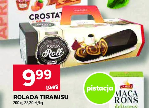 Rolada tiramisu Freddi swiss roll promocja