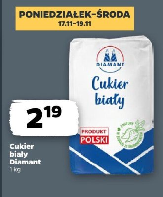 Cukier biały Diamant promocja w Netto