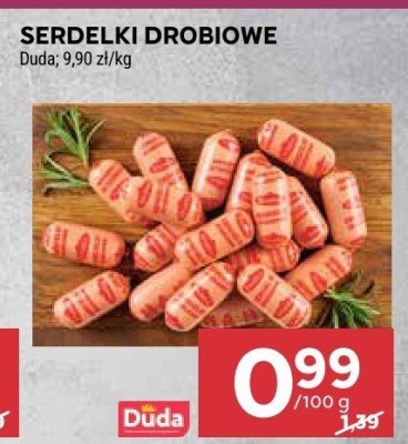 Serdelki drobiowe Duda promocja w Stokrotka