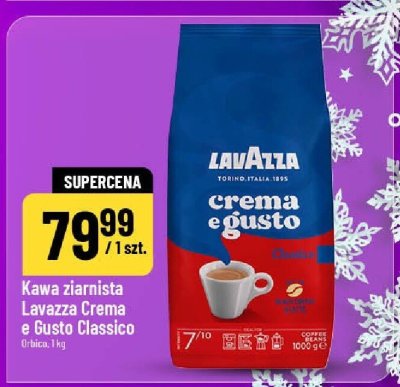 Kawa ziarnista Lavazza Crema e Gusto Classico promocja w POLOmarket
