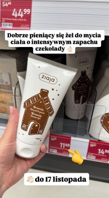 Żel do prysznic Ziaja Brownie promocja w Rossmann