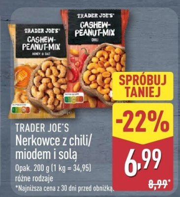 Nerkowce z miodem i solą  promocja w Aldi
