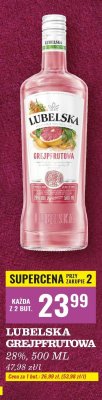 W贸dka Lubelska grejpfrutowa promocja w Biedronka