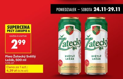 Piwo promocja w Biedronka