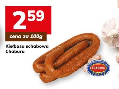 Kiełbasa schabowa Chabura promocja w Hitpol