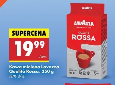 Kawa Lavazza qualita rossa promocja