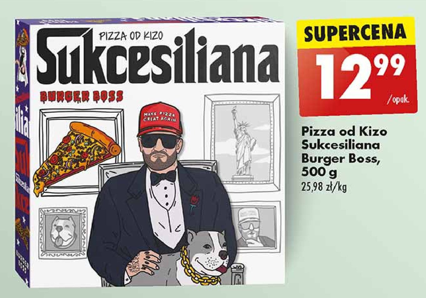 Pizza burger boss Sukcesiliana promocja