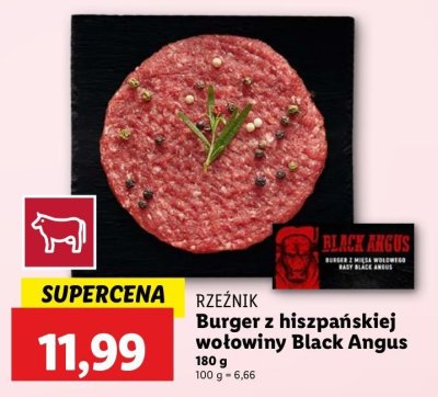 Hamburger wołowy black angus Rzeźnik codzienna dostawa promocja
