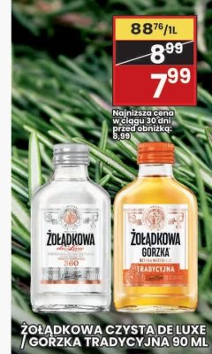 Wódka Żołądkowa Gorzka Tradycyjna 80ml promocja w Wafelek