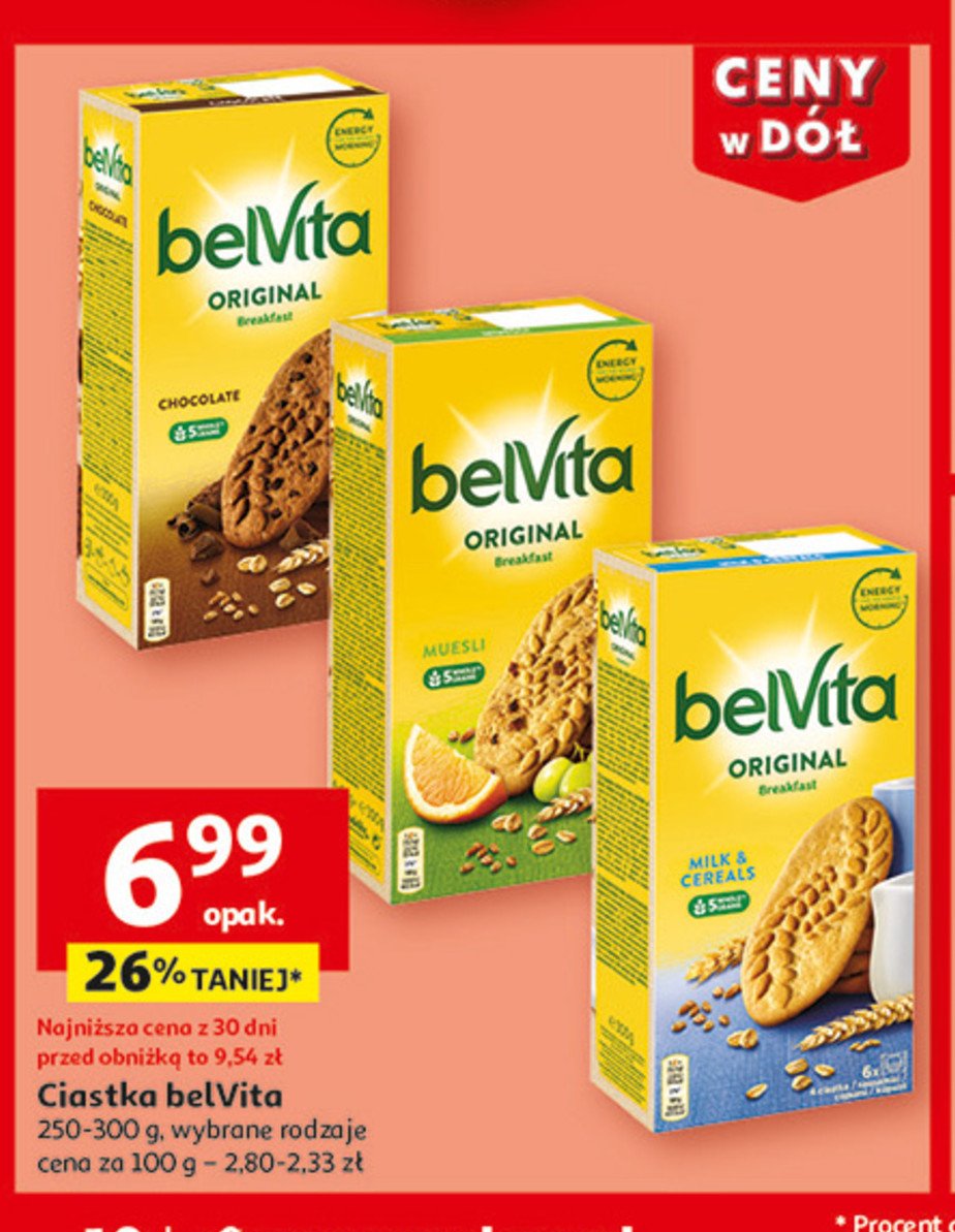 Ciastka kakaowe Belvita promocja