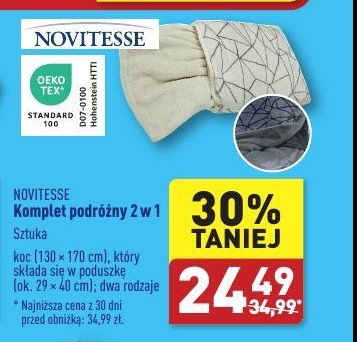 Komplet podróżny 2w1 Novitesse promocja