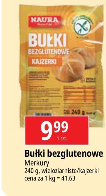 Bułki kajzerki Naura promocja