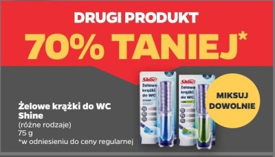 Żelowe krążki do WC różne rodzaje DRUGI -70% promocja w Netto