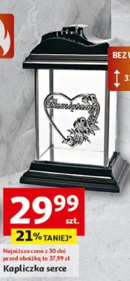 Kapliczka serce promocja w Auchan