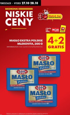 Mas艂o promocja w Biedronka