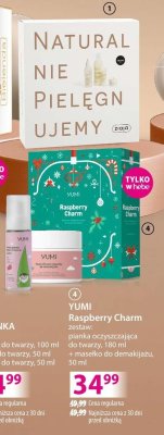 Zestaw kosmetyczny YUMI Raspberry Charm promocja w Hebe