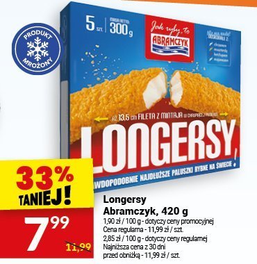 Longersy Abramczyk, 420 g promocja w Twój Market
