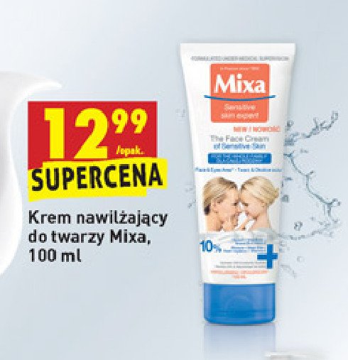 Krem do twarzy dla całej rodziny Mixa sensitive skin expert promocja