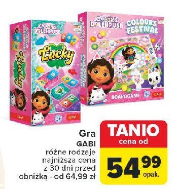 Gra koci domek gabi colours festival Trefl promocja w Carrefour