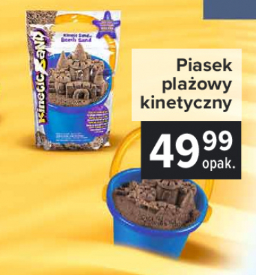 Piasek pla偶owy Kinetic sand castle kit promocja