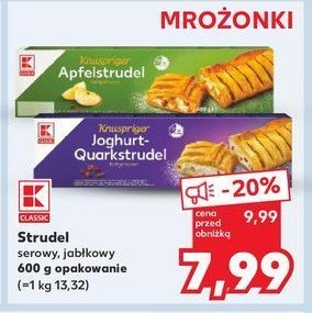 Strudel serowy K-classic promocja