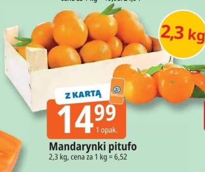 Mandarynki pitufo promocja w Leclerc