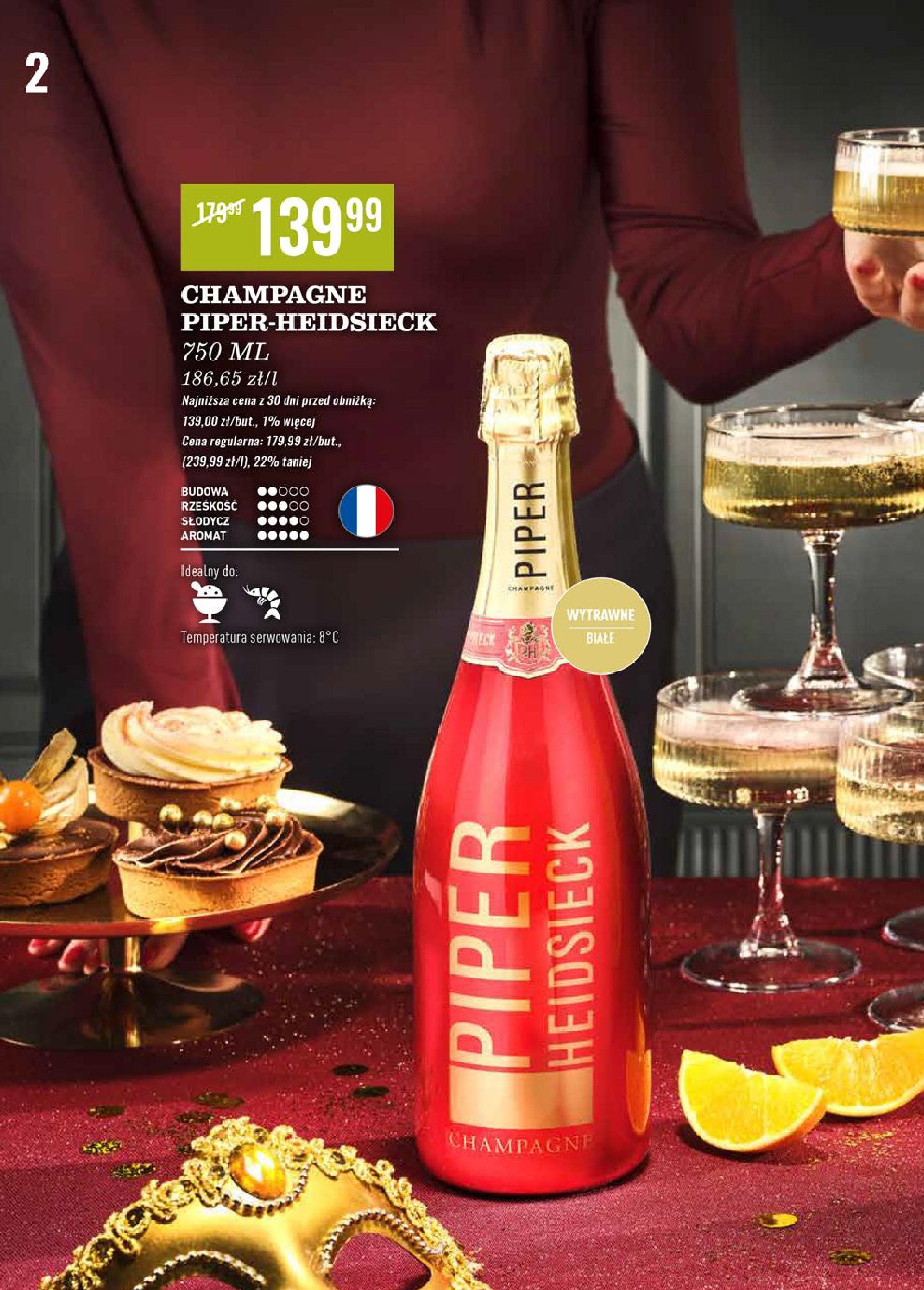 Szampan PIPER HEIDSIECK promocja