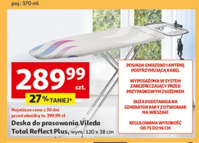 Deska do prasowania total reflect plus Vileda promocja