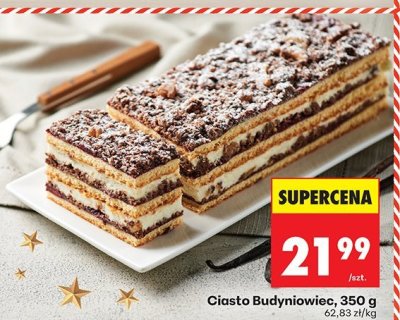 Ciasto Budyniowiec promocja w Biedronka
