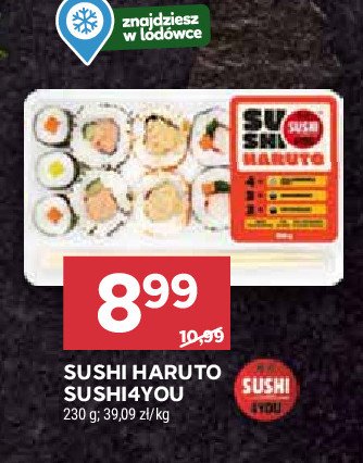 Sushi haruto Sushi 4you promocja