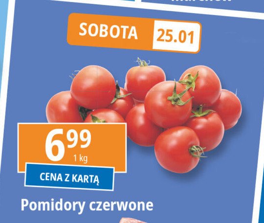 Pomidory czerwone promocja w Leclerc