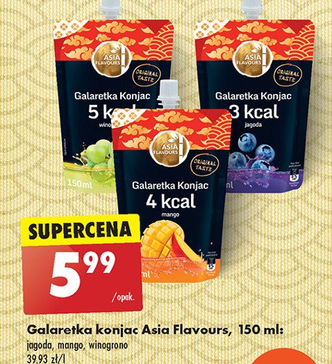 Galaretka jagoda Asia flavours promocja