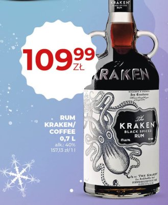 Rum Kraken Black Spiced Coffee 0,7L promocja w Duży Ben