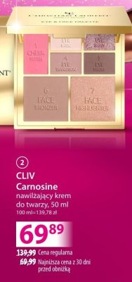 Krem CLIV Carnosine nawilżający do twarzy, 50 ml promocja w Hebe