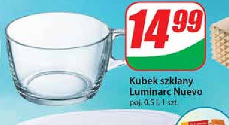 Kubek nuevo szklany przezroczysty 500 ml Luminarc promocja