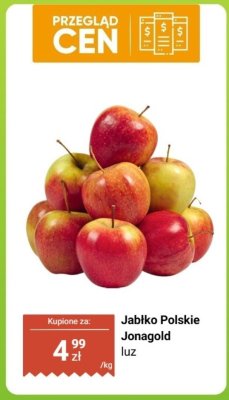 Jabłkopolskie Jonagold luz promocja w Biedronka