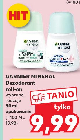 Dezodorant floral touch Garnier mineral invisible protection promocja