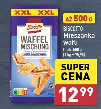 Mieszanka wafli Biscotto promocja