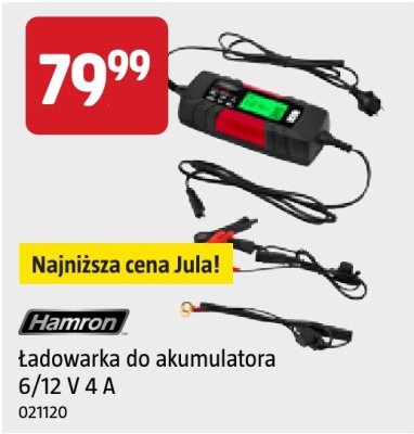 Ładowarka do akumulatora 6/12V 4A HAMRON promocja w Jula